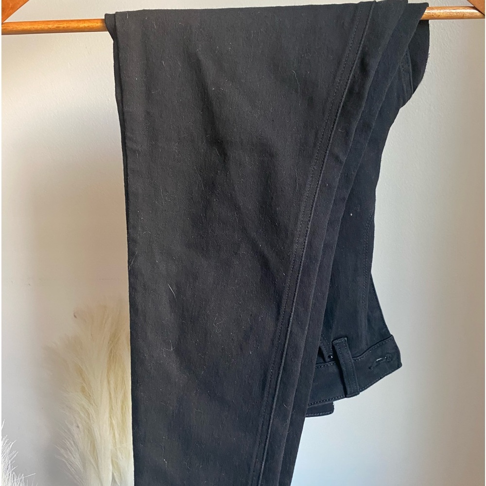 NOBO Jeans Juniors Size 7 Black High Rise Skinny Stretch Denim - Picture 4 of 4